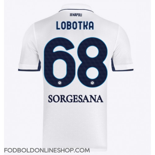 SSC Napoli Stanislav Lobotka #68 Udebanetrøje 2024-25 Kortærmet